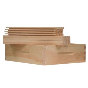 Medium Super, Finger-jointed, Unassembled, Commercial, 8-Frame